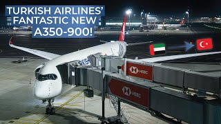 TRIPREPORT  Turkish Airlines ECONOMY  Airbus A350900  Dubai  Istanbul [upl. by Ivey]