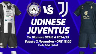 SECONDA SCONFITTA CONSECUTIVA PER LUDINESE LA JUVENTUS PASSA 20 [upl. by Allerus351]