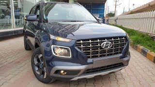 Hyundai Venue Denim Blue Color in OutdoorExteriorInteriorampDriving in 4K 60FPS [upl. by Eaton175]