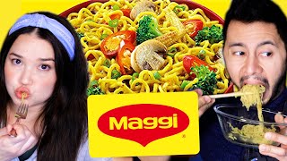 MOST EPIC MAGGI VLOG  Jaby Koay amp Achara Kirk [upl. by Pantheas]