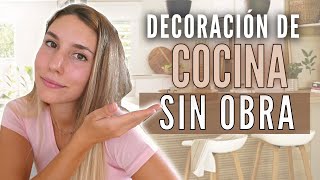 Decoraciones EXPRESS de COCINA😱 Papel PLACAS vinílicas Pintura PUERTAS SUELOS [upl. by Haek295]