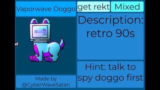 NEW How to get Vaporwave Doggo [upl. by Reffotsirhc]