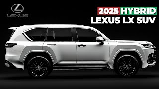 2025 Lexus LX Luxury Hybrid SUV Evolution Redesign Rumors amp Release Date [upl. by Annirok]