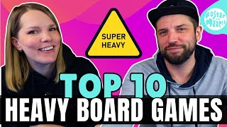 Top 10 Heavy Board Games [upl. by Aseela]