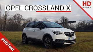 Opel CROSSLAND X Test Drive e prova su strada [upl. by Lyreb]