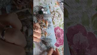 Transform your Christmas decoration into a sweet vintage bird winter scene diycrafts craftsidea [upl. by Ford]