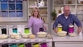 Yes Chef Hot Air Electric Popcorn Popper on QVC [upl. by Llacam]