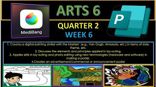 ARTS 6 QUARTER 2 WEEK 6 [upl. by Daveda]