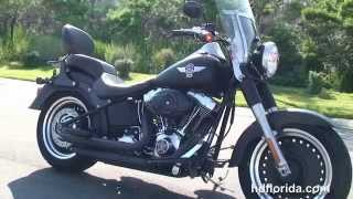 Used 2010 Harley Davidson FLSTFB FatBoy Lo Motorcycles for sale [upl. by Ynej]