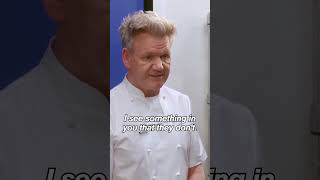 gordon opens up to chef egypt 🥲 hellskitchen [upl. by Flam]