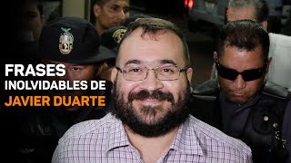 Frases inolvidables de Javier Duarte [upl. by Hogue]