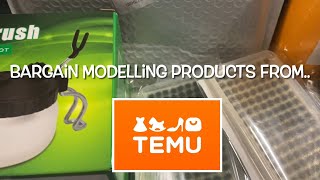 Bargain Modelling supplies from TEMU [upl. by Ellennod995]