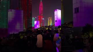 Shenzhen China 2024 Light Show Part1 [upl. by Gavette]