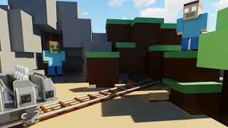 Minecraft RTX Multiverse Coaster Planet Coaster 2 [upl. by Grubb841]