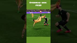 Overhead kick goal on EA FC25 ￼ [upl. by Anelleh]