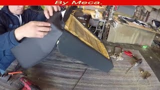 How to Upholster A Bucket Seat  How to Install the Seats covers Auto Upholstery DIY [upl. by Ssac]