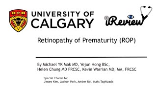 Retinopathy of Prematurity [upl. by Talanian]