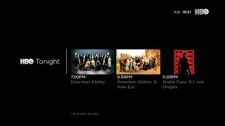 HBO Asia  HBO Network Tonight Schedule Ident [upl. by Donatelli]