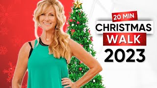 20 Minute FULL BODY Christmas Workout For Women Over 50  2023 [upl. by Eddina]