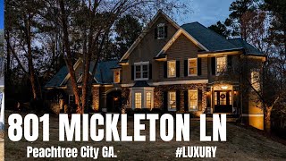 801 Mickleton Lane Peachtree City Georgia  Luxury Homes in Atlanta Suburbs  Tim StoutGroup [upl. by Lorine341]