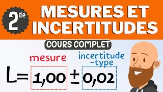 Mesure et incertitudes  cours de seconde de physique chimie  chapitre 1 [upl. by Nunci]