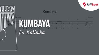 Kumbaya Kalimba Tab [upl. by Ermanno]