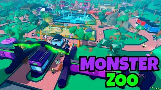 Monster Zoo Tycoon 🦌 in Roblox [upl. by Marcille]