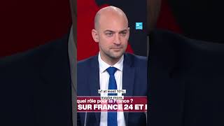 Exclusive French Foreign Minister speaks to FRANCE 24 and RFI • FRANCE 24 English [upl. by Hinson]