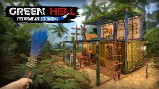 Green Hell Free Update 21  Decorations  Available Now [upl. by Htabmas]