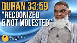 Quran 3359  quotRecognized amp Not Molestedquot  The Evolution of Hijab 5  Dr Shabir Ally [upl. by Piers]