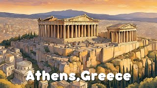 Athens 2024 Walking Tour in Greece Part 1 4K [upl. by Repooc]