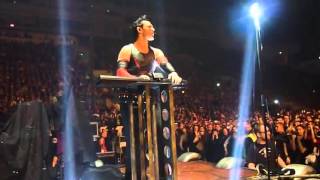 Rammstein  Buck dich Live Aus Petersburgo [upl. by Ainotal]