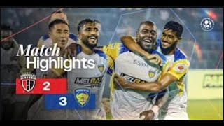 Simbaforeal tv match Highlights NorthEast United FC 2 3 Chennaiyin FC MW 5 ISL 2024 25 [upl. by Susej406]