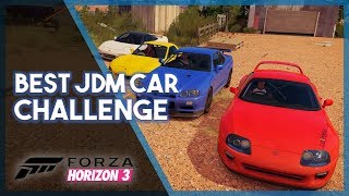 Forza Horizon 3  Best JDM Car Challenge Races Drifting amp Chases [upl. by Iegres]