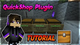 QuickShop Plugin Minecraft Tutorial 116  117 [upl. by Noreg194]