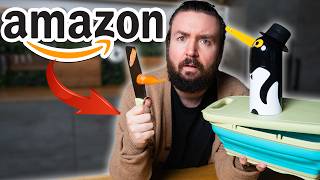 Ich TESTE die WEIRDESTEN AMAZON Küchen GADGETS [upl. by Nimrac]