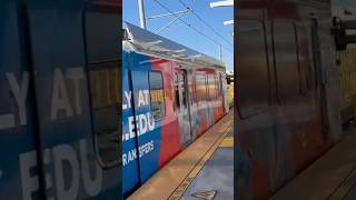 Metro C Line departing AviationCentury Station shorts youtubeshorts fyp [upl. by Edward]