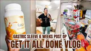 VLOG GET IT ALL DONE AFTER GASTRIC SLEEVE SURGERY  WALMART GROCERY HAUL  COSTCO GROCERY HAUL [upl. by Aiet]