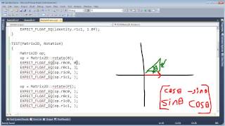 Unit Testing Rotation Matrix Part 1 [upl. by Phyllis875]