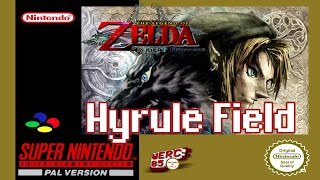 HYRULE FIELD Twilight Princess 16bit The Legend Of Zelda Link To The Past version werc85 [upl. by Asseram]