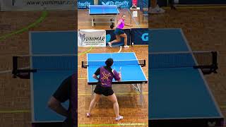 Great Rally 🏓 Short Pips vs Antispin [upl. by Darnall178]