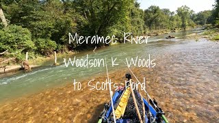 Meramec River Woodson K Woods above Maramec Spring to Scott Ford [upl. by Esilahc]