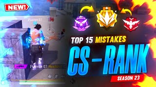 CS Rank Mistakes  CS Rank Tips and Tricks  Win Every CS Rank  CS rank push glitch  Player 07 [upl. by Amitak647]