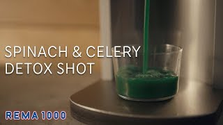 Tredemølla  Spinach amp Celery Detox Shot  REMA 1000 [upl. by Atnoled]