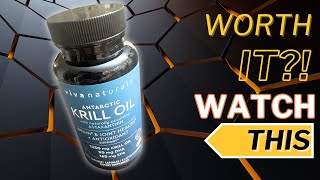 Review of Krill Oil Omega 3 Supplement [upl. by Larrad568]