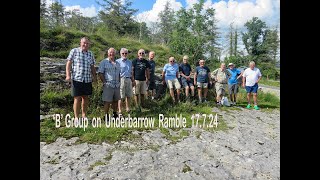 Sefton Road Ramblers B Group on Underbarrow Ramble 17 7 24 movie [upl. by Ytoc]