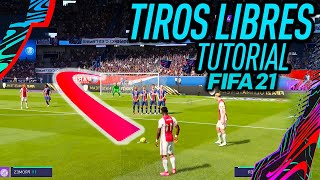 FIFA 21  TUTORIAL  TODOS LOS TIROS LIBRES  EXPLICANDO el NUEVO SISTEMA✅✅ [upl. by Graaf]