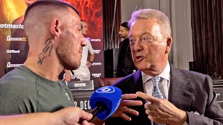 THATS BULLSHT  Liam Williams amp Frank Warren squash beef ahead of SHEERAZ CLASH [upl. by Gievlos]