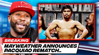 Boxing Legends Return Mayweather vs Pacquiao Rematch Officially Announced [upl. by Dowell779]