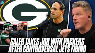 Fired Jets Coach Saleh Takes Role With Packers After Controversial End In New York  Pat McAfee Show [upl. by Uhthna]